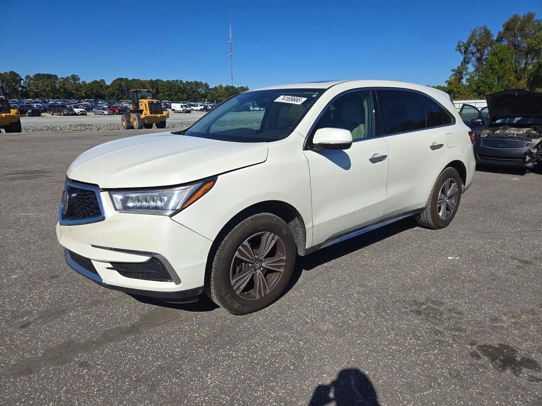 Vista de 2018 ACURA MDX, ángulo 1