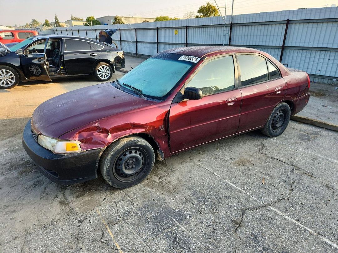Вид 2000 MITSUBISHI MIRAGE DE, угол 1