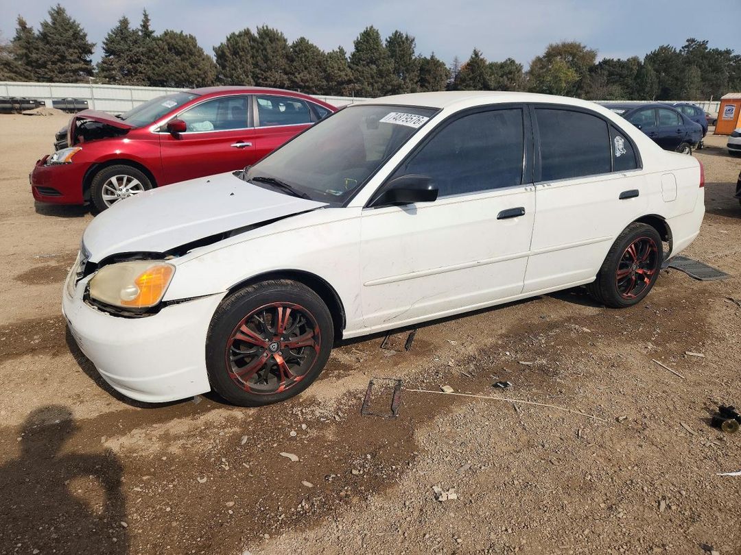 Вид 2001 HONDA CIVIC, угол 1