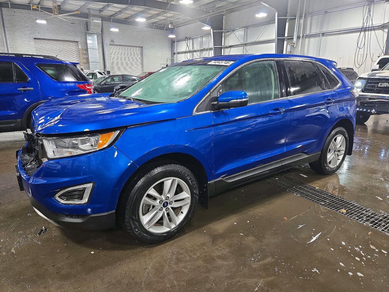 Vedere 2018 FORD EDGE SEL, unghi 1