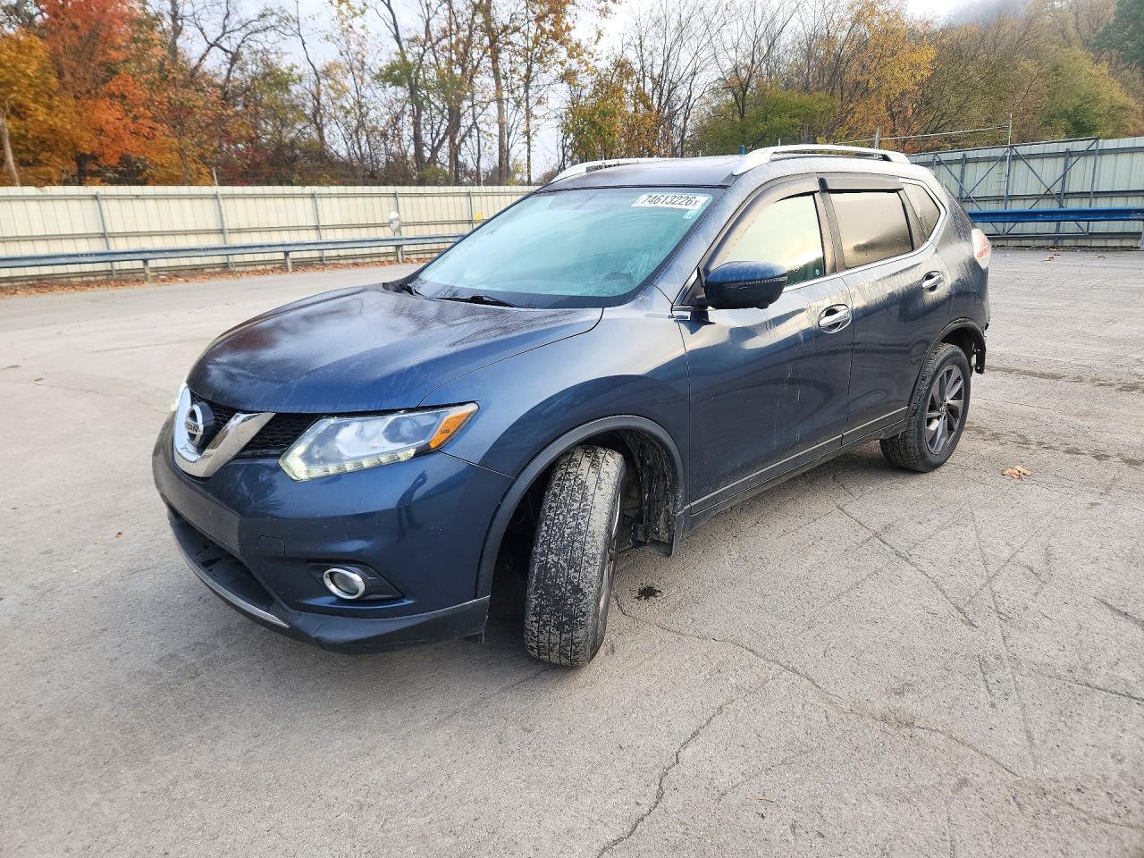 Vista de 2016 NISSAN ROGUE SL, ángulo 1