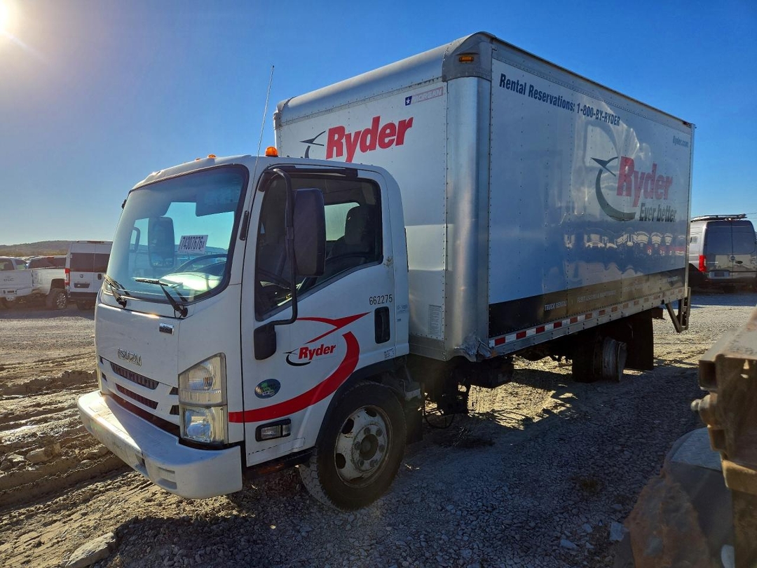 2016 ISUZU NQR BOX TRUCK view, angle 1
