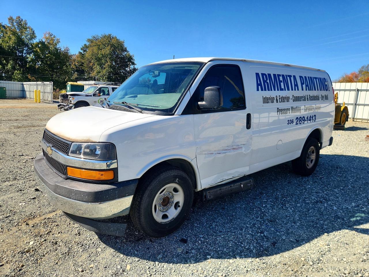 Вид 2017 CHEVROLET EXPRESS 2500 CARGO DELIVERY VAN, угол 1