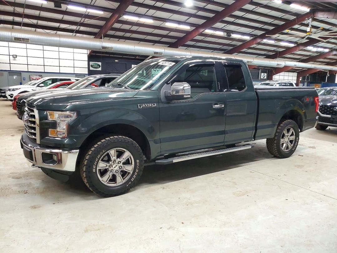 2015 FORD F150 SUPER CAB view, angle 1