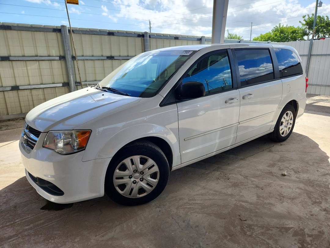 Вид 2016 DODGE CARAVAN SE, угол 1