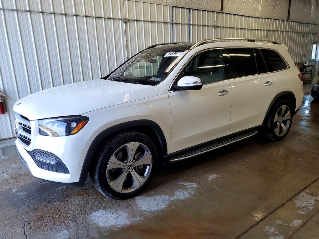 Vue de 2022 MERCEDES-BENZ GLS 450 4MATIC, angle 1