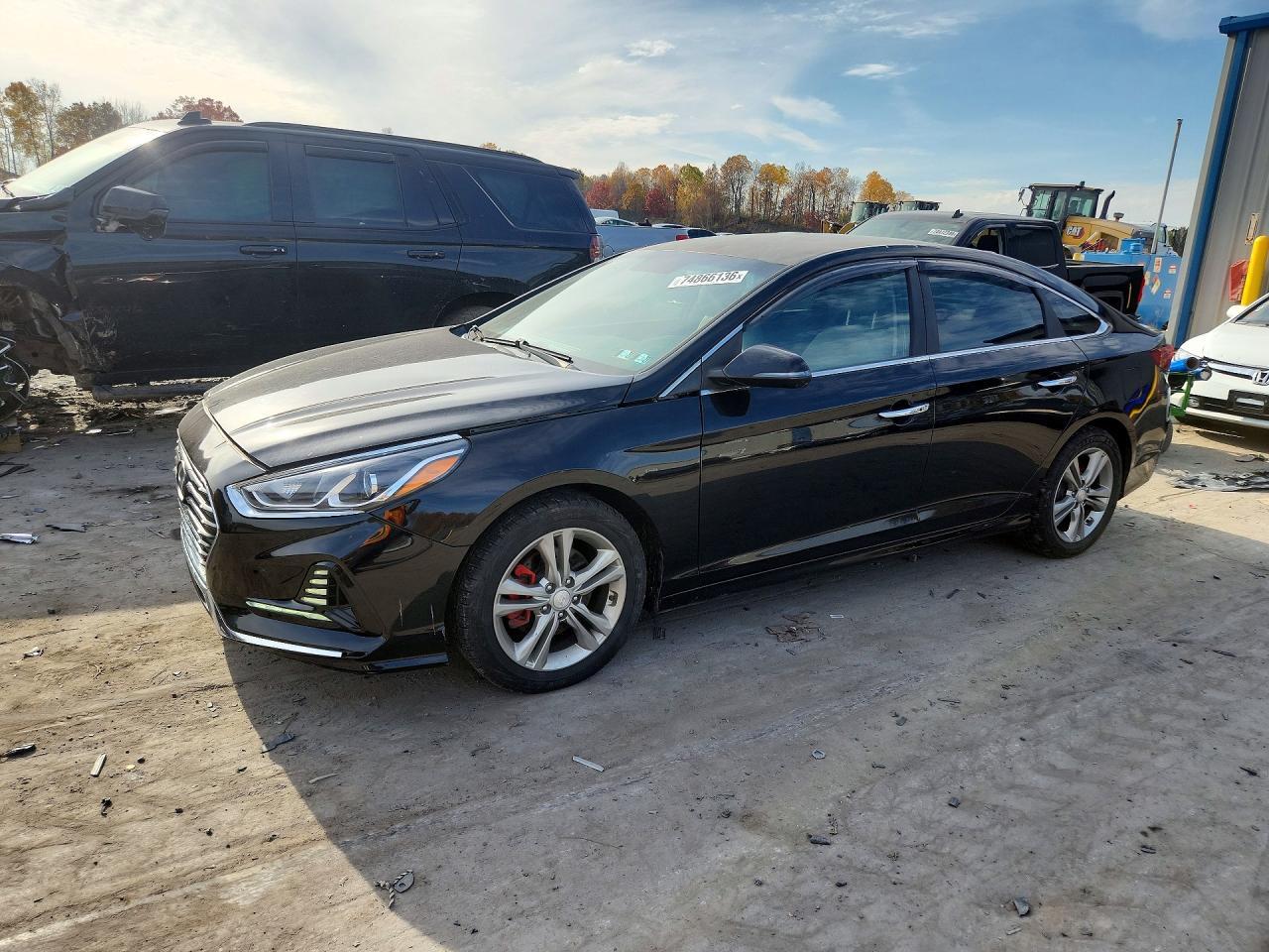 Vista de 2018 HYUNDAI SONATA SPORT, ángulo 1
