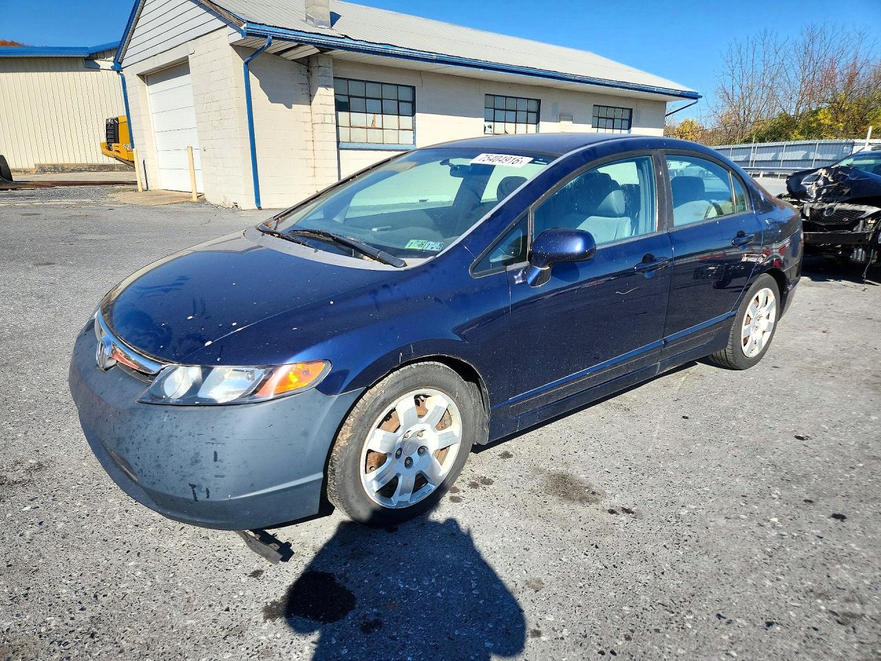 Vue de 2008 HONDA CIVIC LX, angle 1