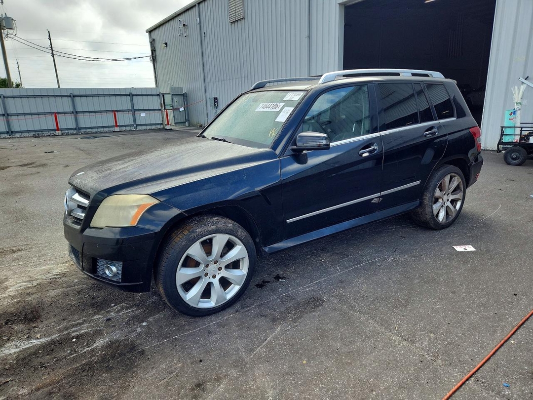 Vista de 2010 MERCEDES-BENZ GLK 350 4MATIC, ángulo 1