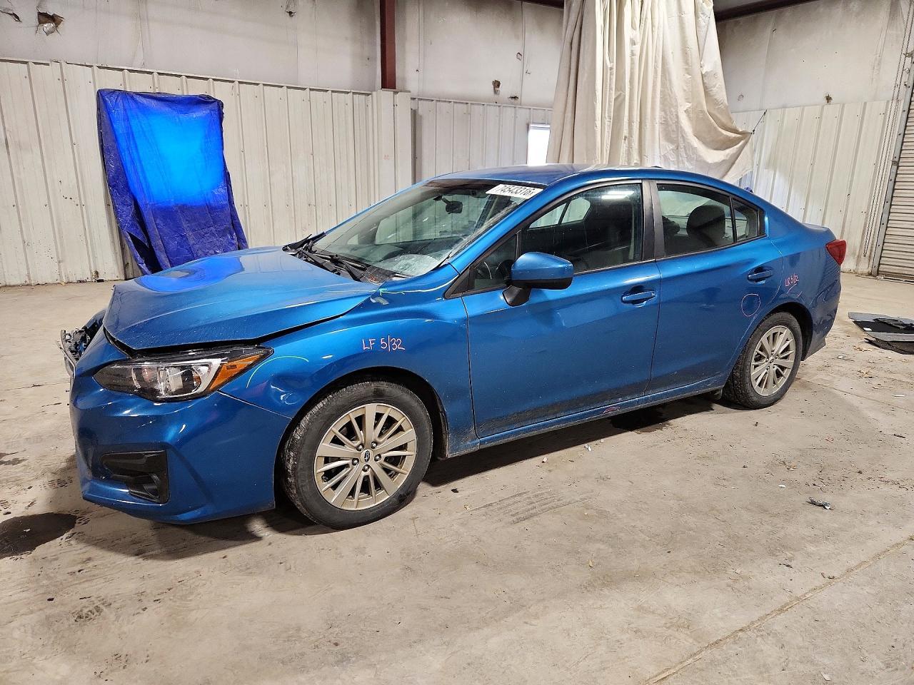 Вид 2018 SUBARU IMPREZA PREMIUM PLUS, угол 1