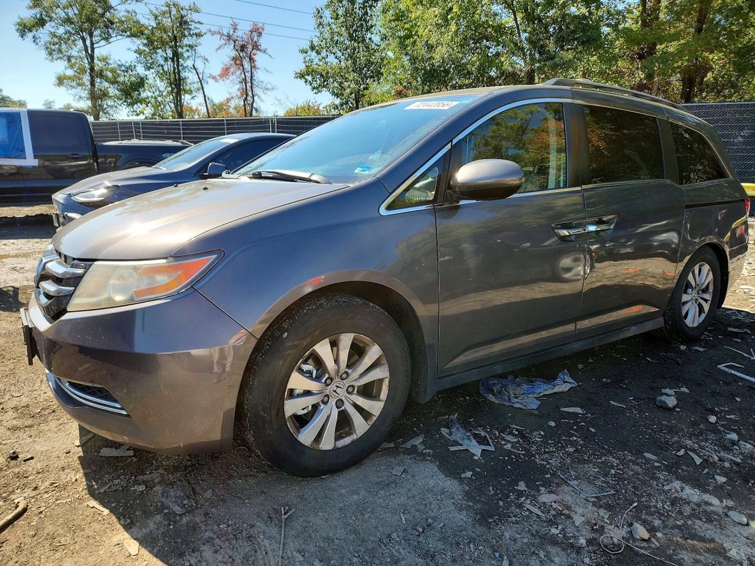 Vedere 2016 HONDA ODYSSEY EX, unghi 1