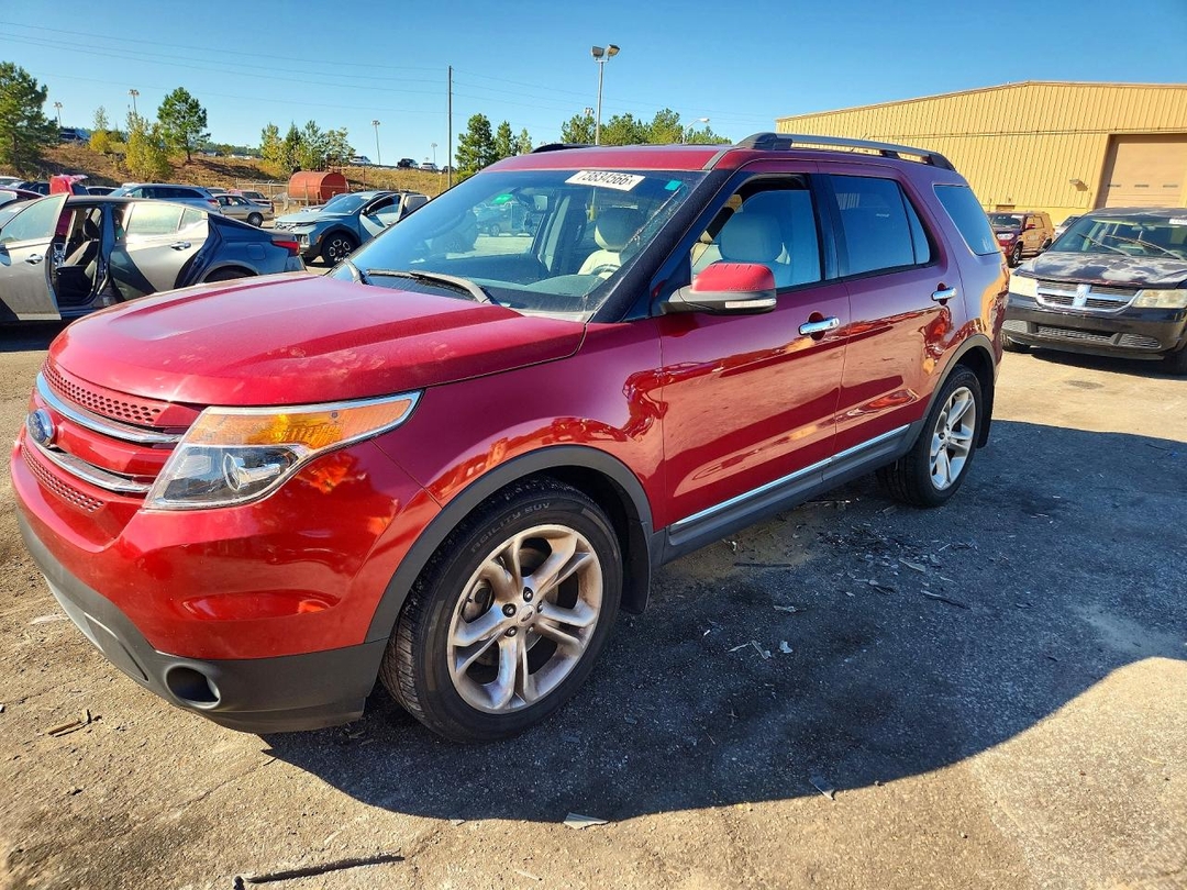 Vue de 2015 FORD EXPLORER LIMITED, angle 1