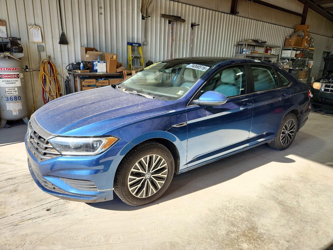 Vista de 2019 VOLKSWAGEN JETTA SEL, ángulo 1