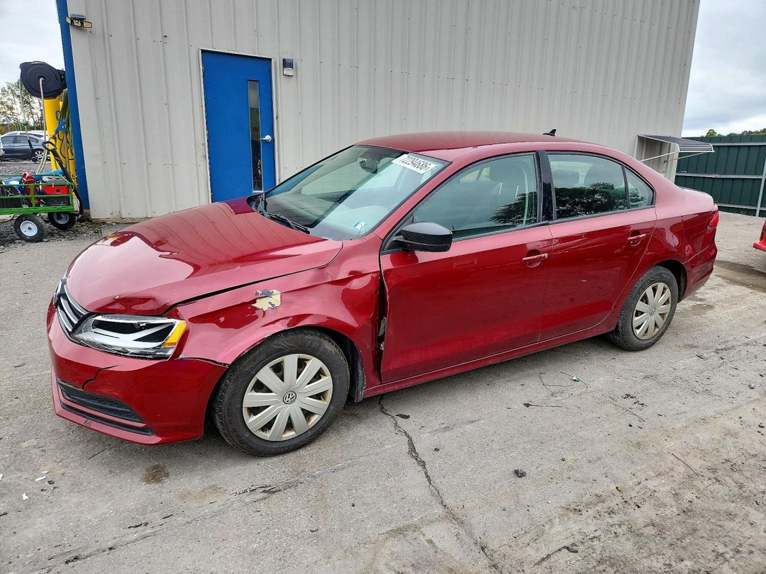 2016 VOLKSWAGEN JETTA S view, angle 1