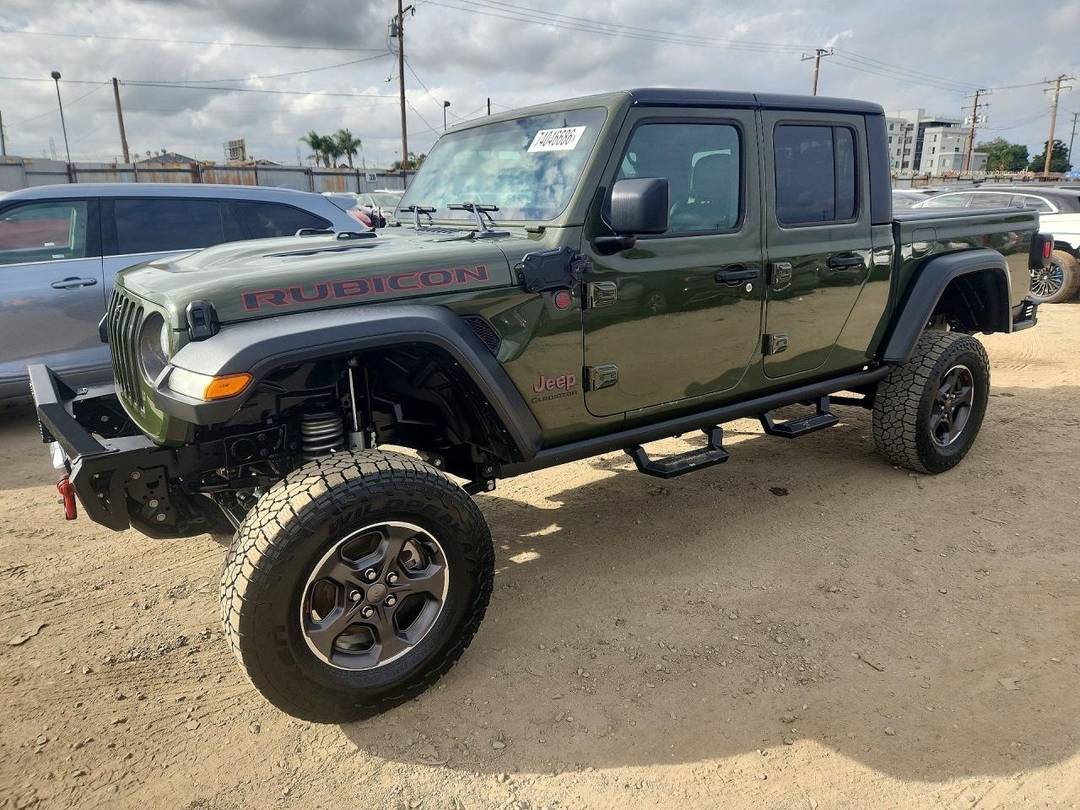 Vista de 2022 JEEP GLADIATOR RUBICON, ángulo 1