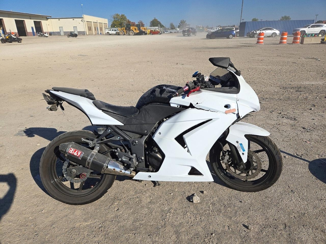 Vista de 2008 KAWASAKI EX250 J, ángulo 1