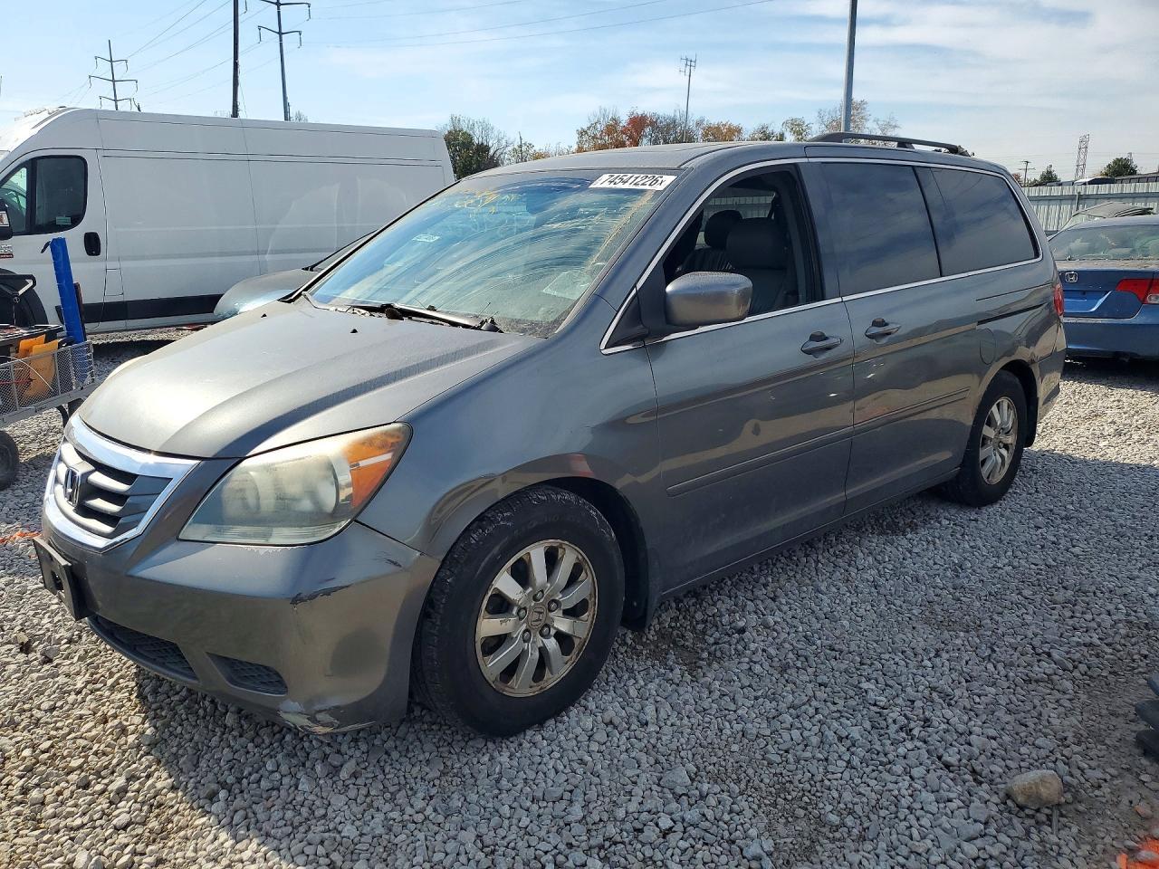 منظر 2009 HONDA ODYSSEY EXL، زاوية 1