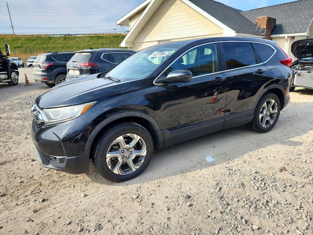 Vista de 2017 HONDA CR-V EX, ángulo 1