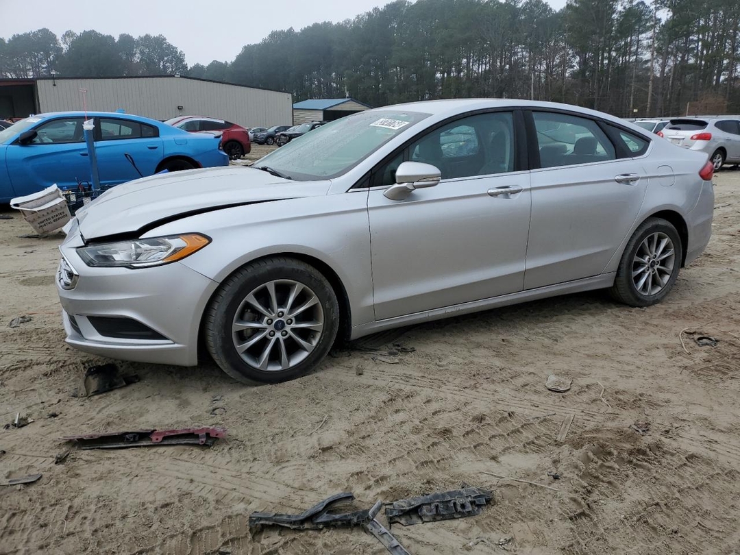 2017 FORD FUSION SE view, angle 1