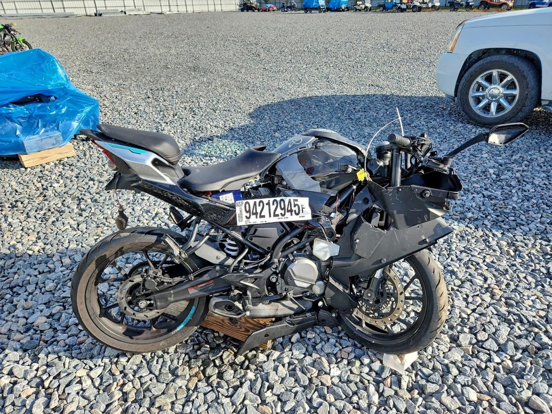 Вид 2023 CF MOTO 300SS, угол 1